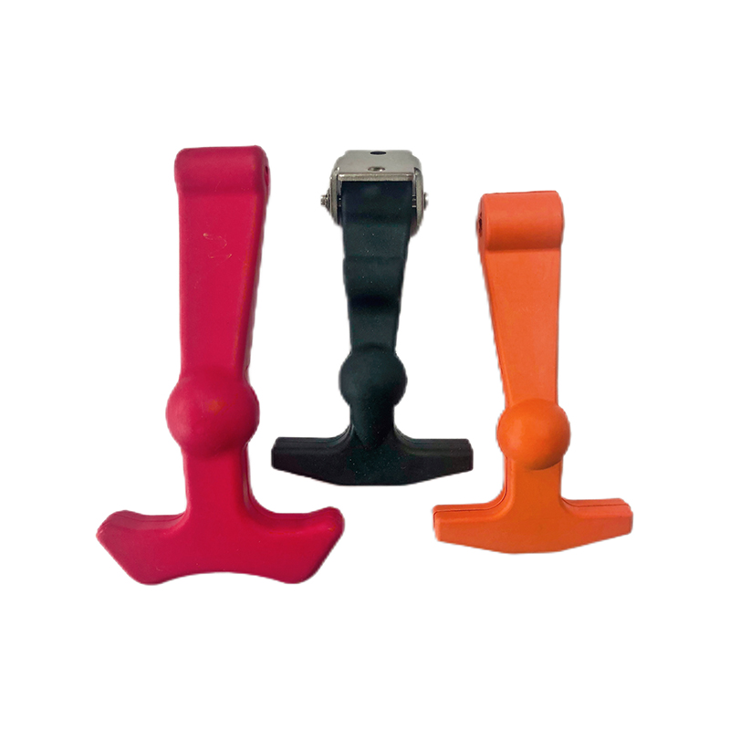 قفل دسته لاستیکی ， قفل درب ، قفل کشو